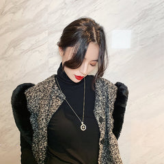 Eight-pointed Star Sweater Chain Sweater Necklace