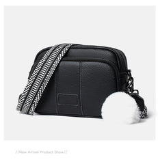Genuine Leather Womens New Trendy Fashionable Versatile Single-shoulder Bag