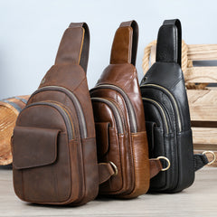 Large-capacity Vintage Crossbody Bag For Men