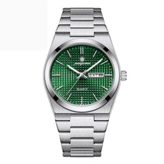 Luminous Quartz Waterproof Calendar Watch
