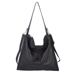 Large Capacity Leather Womens Shoulder Bag