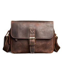 Fashionable Casual Men's First-Layer Leather Bag