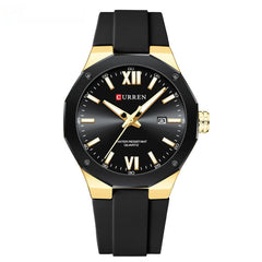 Large-dial Calendar Mens And Couples Watches, Sporty