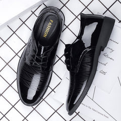 Summer Casual Business Formal Soft-Soled Suit Leather Shoes For Men