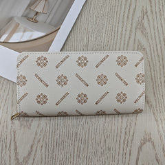 Simple And Stylish Single-zip Multi-cardholder Coin Purse