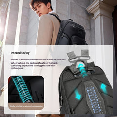Business Load-Reducing Large-Capacity Water-Resistant Backpack