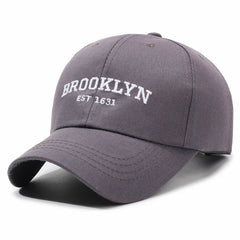 Embroidered Mens Sun-protective Baseball Cap