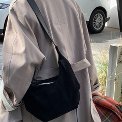 Women's Large-Capacity Color-Block Shoulder Bag