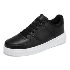 Comfortable Thick-soled Height-increasing Shoes With An Elevated Autumn Vibe