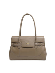 New Commuter Retro Versatile Genuine Leather Underarm Womens Bag