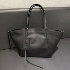 Single-Shoulder Genuine Leather Crossbody Bag Commuter All-Match Womens Bag