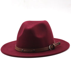 Fashion Casual Black Soft Woolen Hat