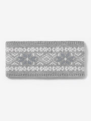 Knitted Hairband With A Wide Brim
