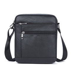 Special offer men's bag business men's leather shoulder diagonal bag men's trend vertical top layer cowhide messenger bag customization