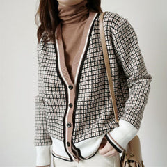 Women's outer sweater sweater cardigan jacket
