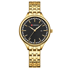 Womens Waterproof Simple Bar-Clasp Watch