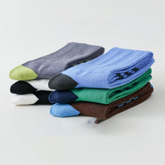 New Pressure Mesh Eyelets Women's Striped Hollow Calf Socks