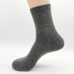 Men's Breathable Sweat-absorbing And Deodorant Mid-calf Socks