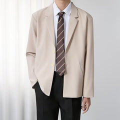 Men's Slim-Fit Fashionable Casual Suit Jacket