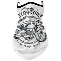Motorcycle Riding Sun-protection Face Mask Ear-loop Headscarf