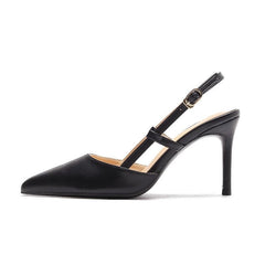 Everyday Pointed-toe Stiletto Strap Closed-toe Sandals