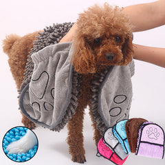 Hunde- und Katzenhandtücher, super saugfähiger Hundebademantel, Mikrofaser-Badetücher, schnelltrocknendes Katzenbadetuch für Haustiere, Hundehandtücher, Haustierprodukte
