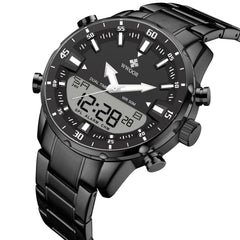 Steel Band Cool And Stylish Luminous Mens Watch