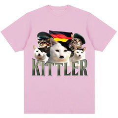 Fuuny Kittler Hilarious Cat Meme T Shirts Men