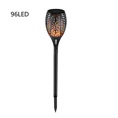 LED Waterproof Solar Torch Light Lamp Outdoor Landscape Decoration Garden Lawn Light