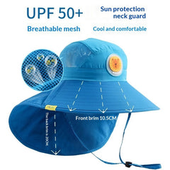 Eaves Beach Hat For Summer Sun Protection