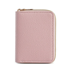 Clutch Wallet With Dual Zippers And Multiple Card Slots