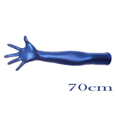 High-gloss Gold Foil Stamping And Elbow-length Costume Gloves
