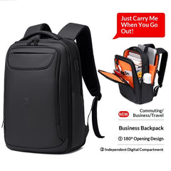 Mens Simple Casual Backpack For Commuting Business Trips And Everyday Use