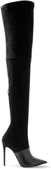 Sexy Overknee-Stiefel mit Stretchanteil und hohem Absatz für Damen
