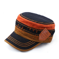 Creative Fashion Couple Flat Top Fashion Hat Sunshade