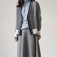Women's outer sweater sweater cardigan jacket
