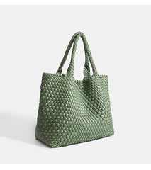 Hochwertige, handgewebte, stilvolle Schultertasche mit großem Fassungsvermögen