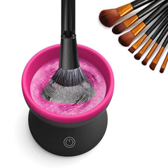 Elektrischer Make-up-Pinselreiniger, tragbar, automatisch, USB-Anschluss, Reinigungsset für Kosmetikpinsel aller Größen