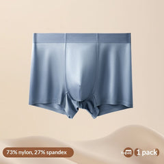 Light Luxury Satin Ice Silk High-End Silk Antibacterial Mens Underwear