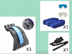 Lendenwirbelsäulen-Traktionstherapie, Lendenwirbelorthese, Bandscheibenprothese, Linderung von Rückenschmerzen im Lendenbereich