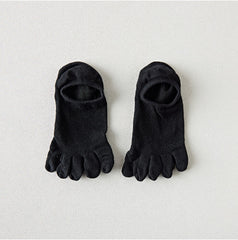 Men's Cotton Deodorant And Sweat-absorbing Breathable Five Toe Socks