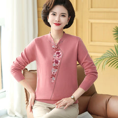 Pure Wool Sweater Jacquard Wool Sweater