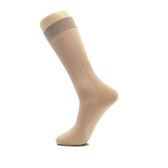 Summer Average Size Solid Color Thin Snagging Resistant Men's Polyester Socks