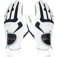 Microfiber Cloth With Non-slip Particles Breathable Golf Gloves