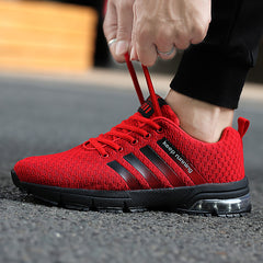 Best selling couple sports shoes breathable mesh outdoor men and women running shoes sports shoes fitness jogging shoes men