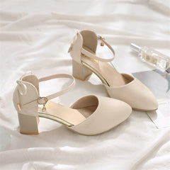 Summer Womens Shoes Versatile Strap-clip Closed-toe Sandals