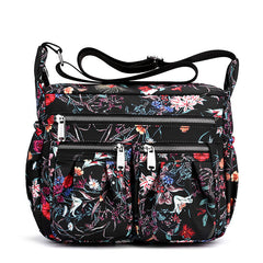 Large-capacity Multi-layer Shoulder Bag Nylon Crossbody Bag