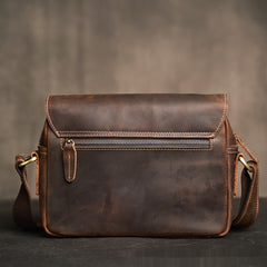Fashionable Casual Men's First-Layer Leather Bag