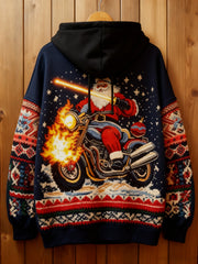 Fashion Casual Printed Polyester Sweater