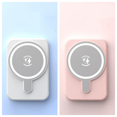 Mini-Powerbank mit Schnellladefunktion, magnetisch, kabellos, 5000 mAh, tragbar